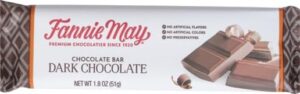 Fannie May Premium Dark Chocolate Bar 1.8oz 12ct
